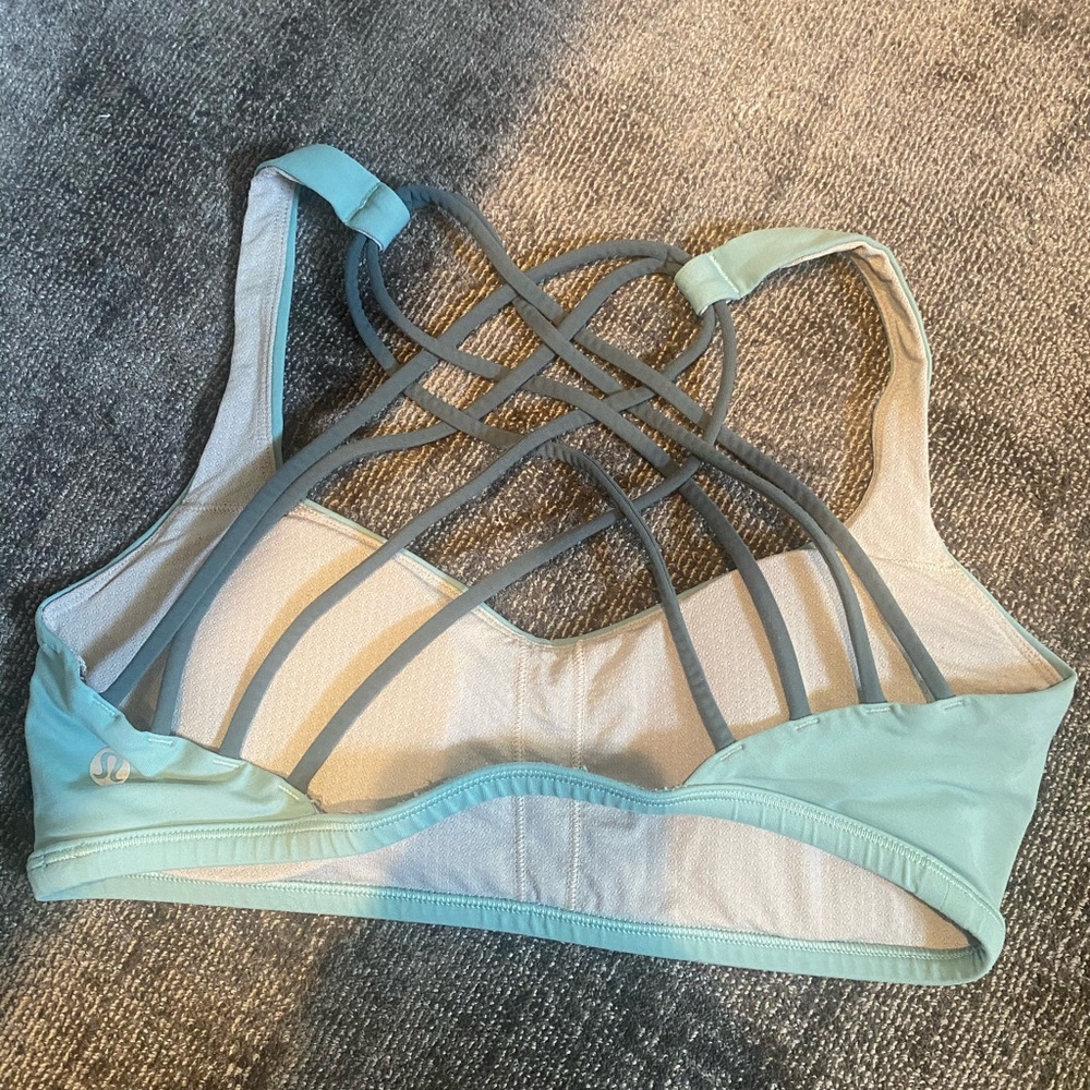 Lulu teal free to be wild Brad size 8